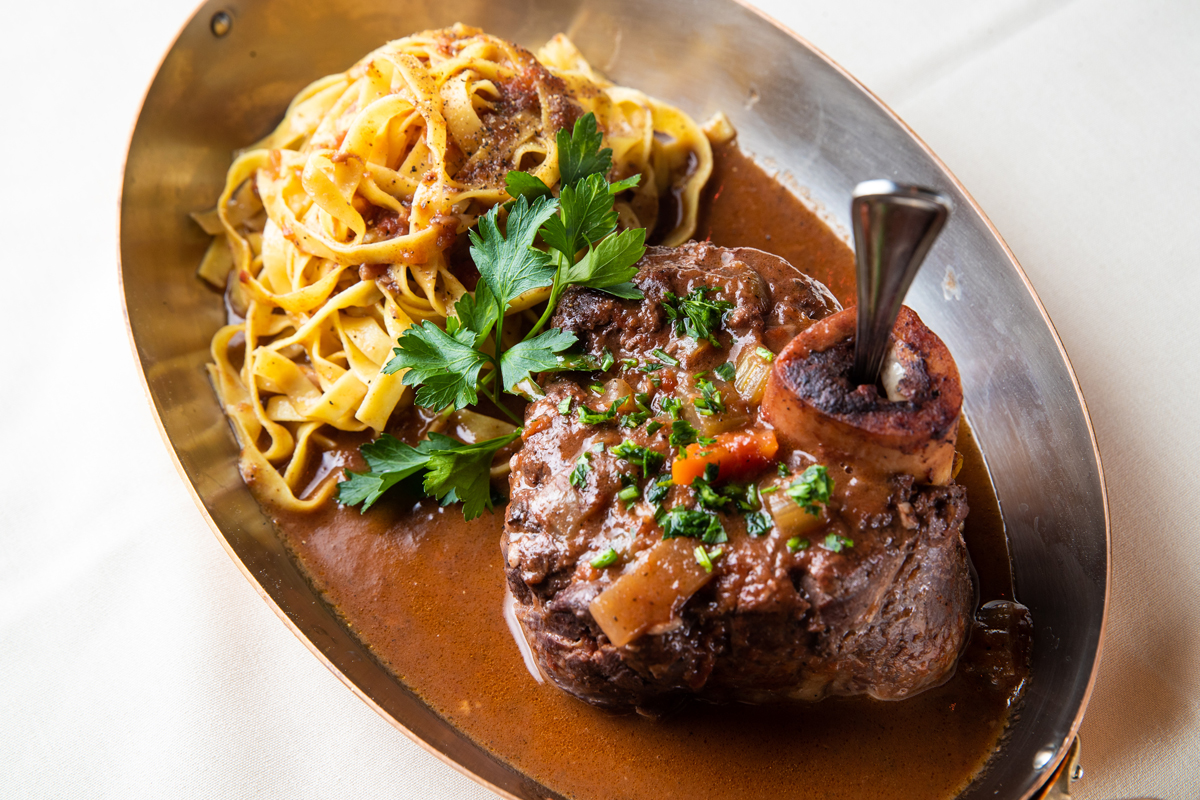 Piero's Italian Cuisine signature dishes Osso Buco
Crab Cake
Veal Parmigiana
